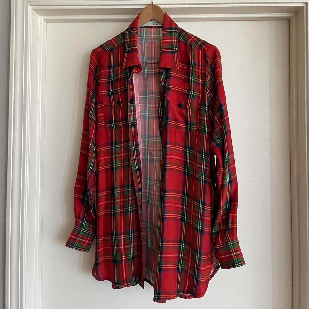 A shirt dress